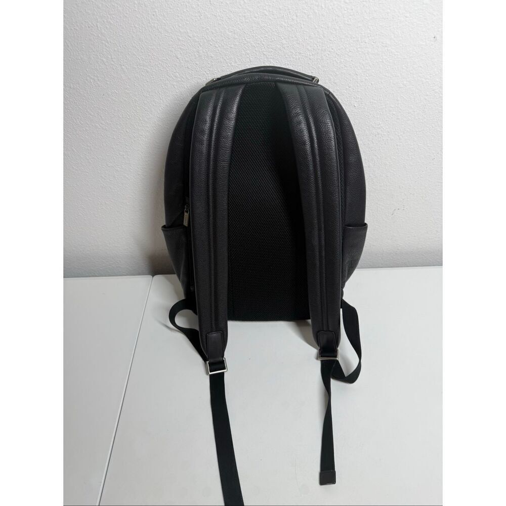 Genuine Leather Coach Backpack Black B1461-FT1060 - Picture 8 of 14